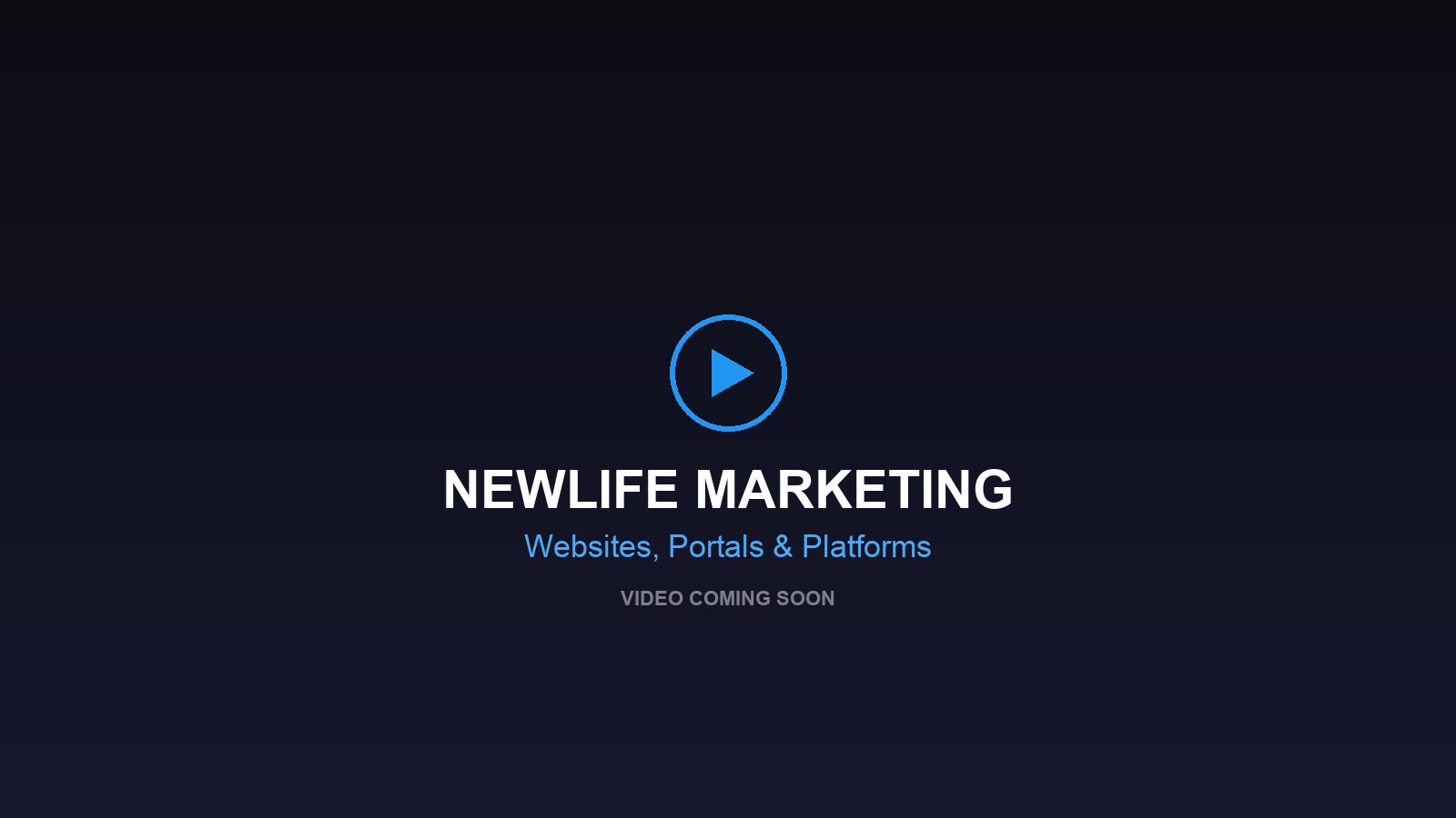 NewLife Marketing — A real business operating across five disconnected tools, then the same operation inside one platform