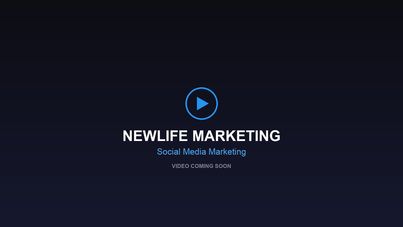 NewLife Marketing — The 4pm scramble, shown honestly — then the same business with a month already planned