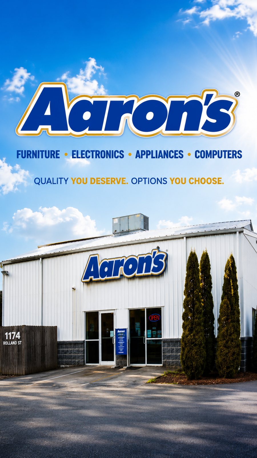 Aarons Furniture graphic
