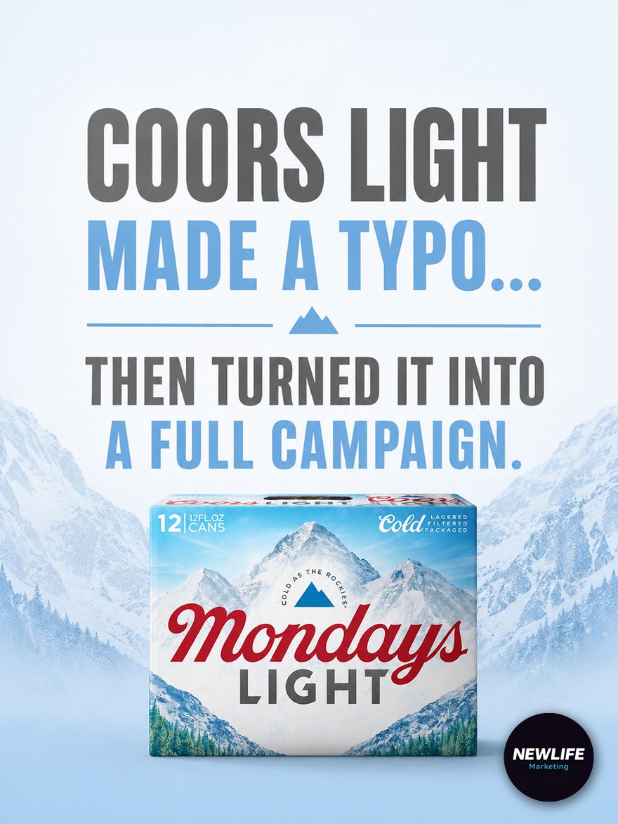 Coors Light's Typo Campaign
