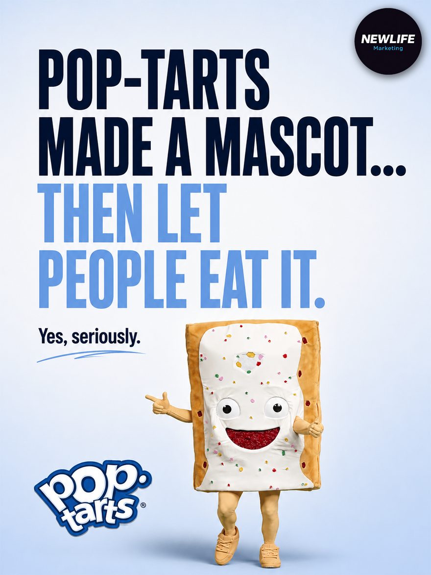 The Pop-Tarts Mascot